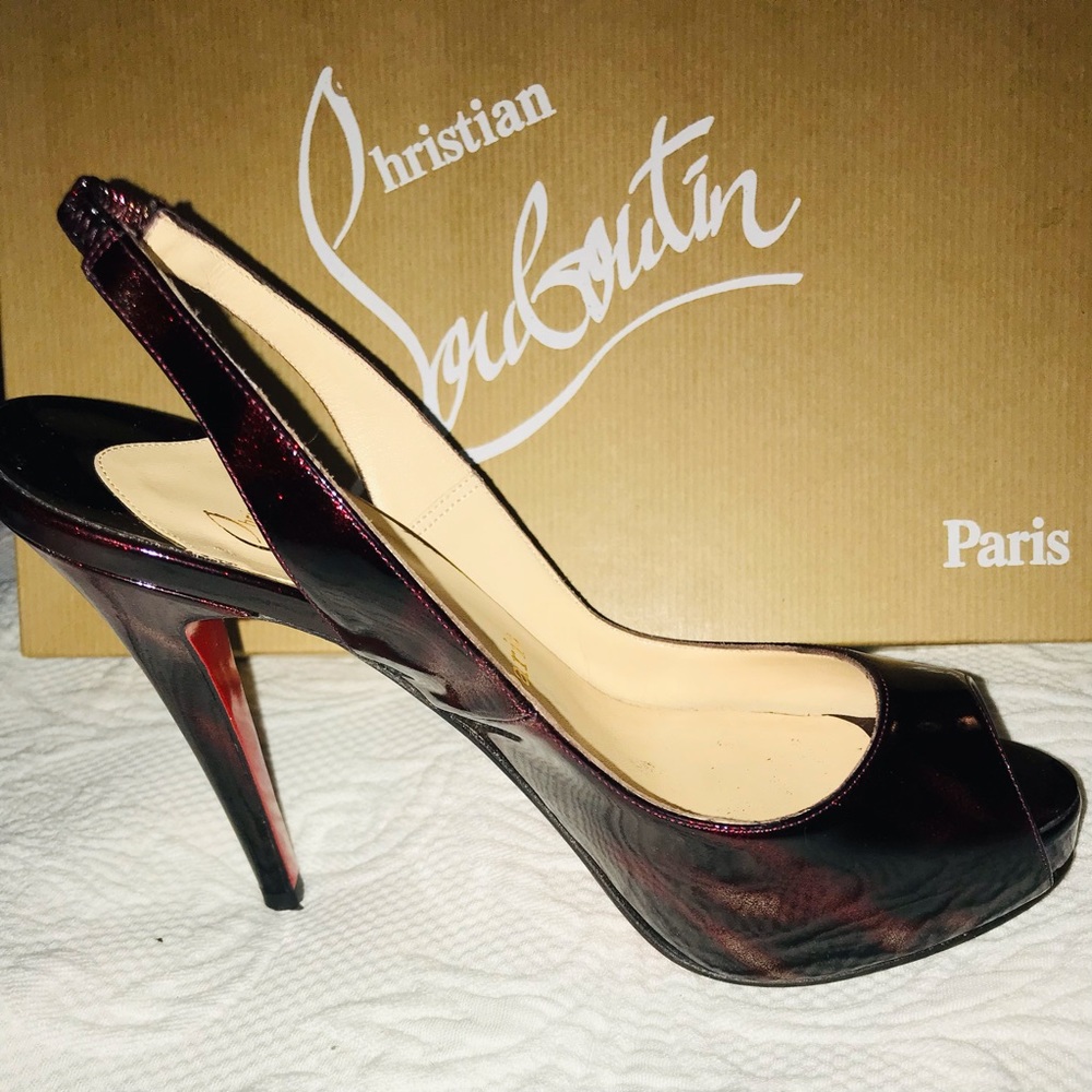 Louboutin N* Prive 120 Glittart - Picture 4 of 7